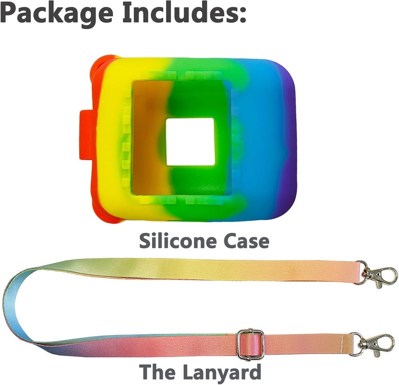 JCHPINE Silicone Cover Case for Bitzee Interactive Digital Pet and Case, Protective Skin Sleeve for Bitzee Virtual Electronic Pets Accessories (for Original 15 Animals) (Multicolor) - Image 3